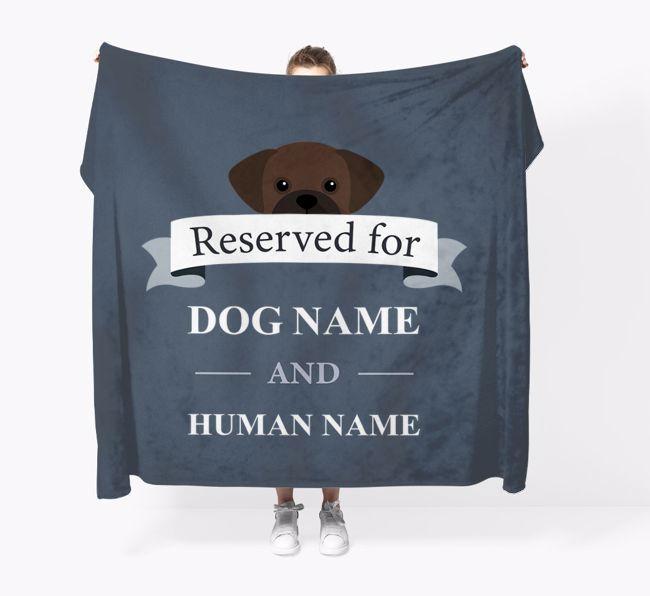 Reserved For: Personalized {breedFullName} Throw Blanket